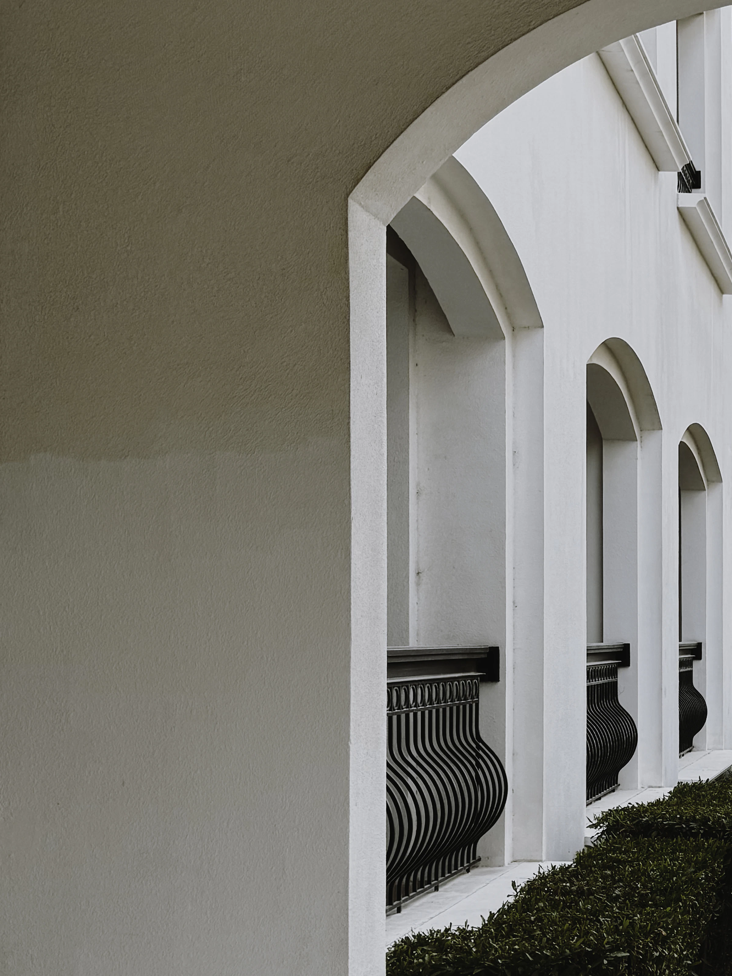 Residential architecture at the Ansam development, Yas Island