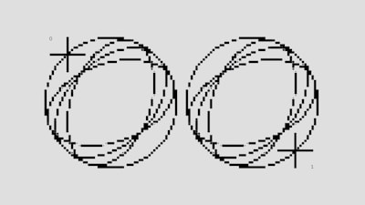 a black and white image of a circle