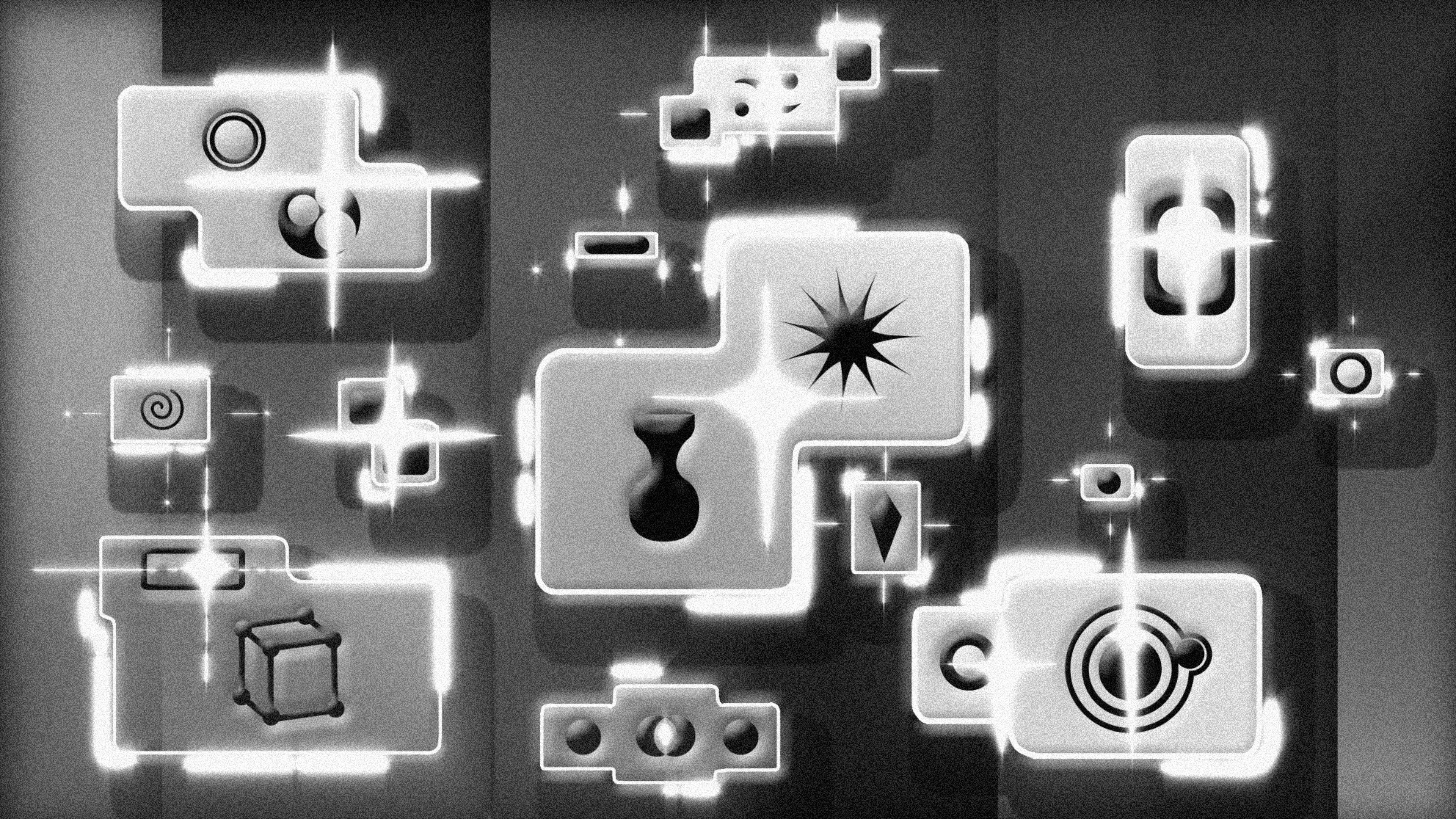 An artist’s illustration of artificial intelligence (AI). This image explores generative AI and how it can empower humans with creativity. It was created by Winston Duke as part of the Visualising AI project launched by Google DeepMind.