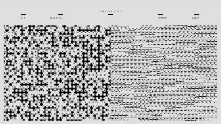 An artist’s illustration of artificial intelligence (AI). This image explores how AI can be used to progress the field of Quantum Computing. It was created by Bakken & Baeck as part of the Visualising AI project launched by Google DeepMind.