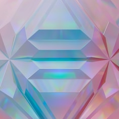 a close up of a very colorful background