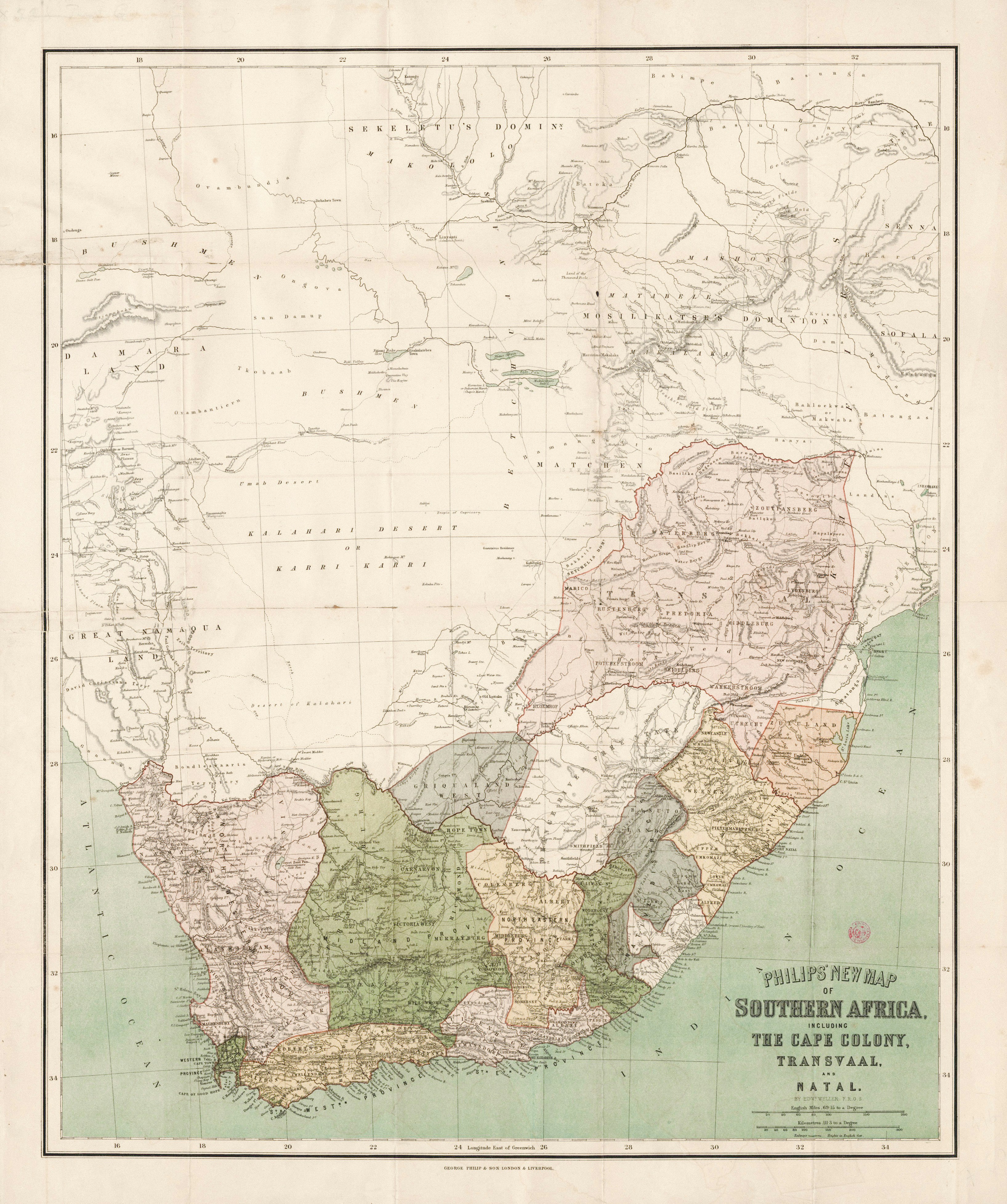 A stylized map of the African continent to show geographical coverage.