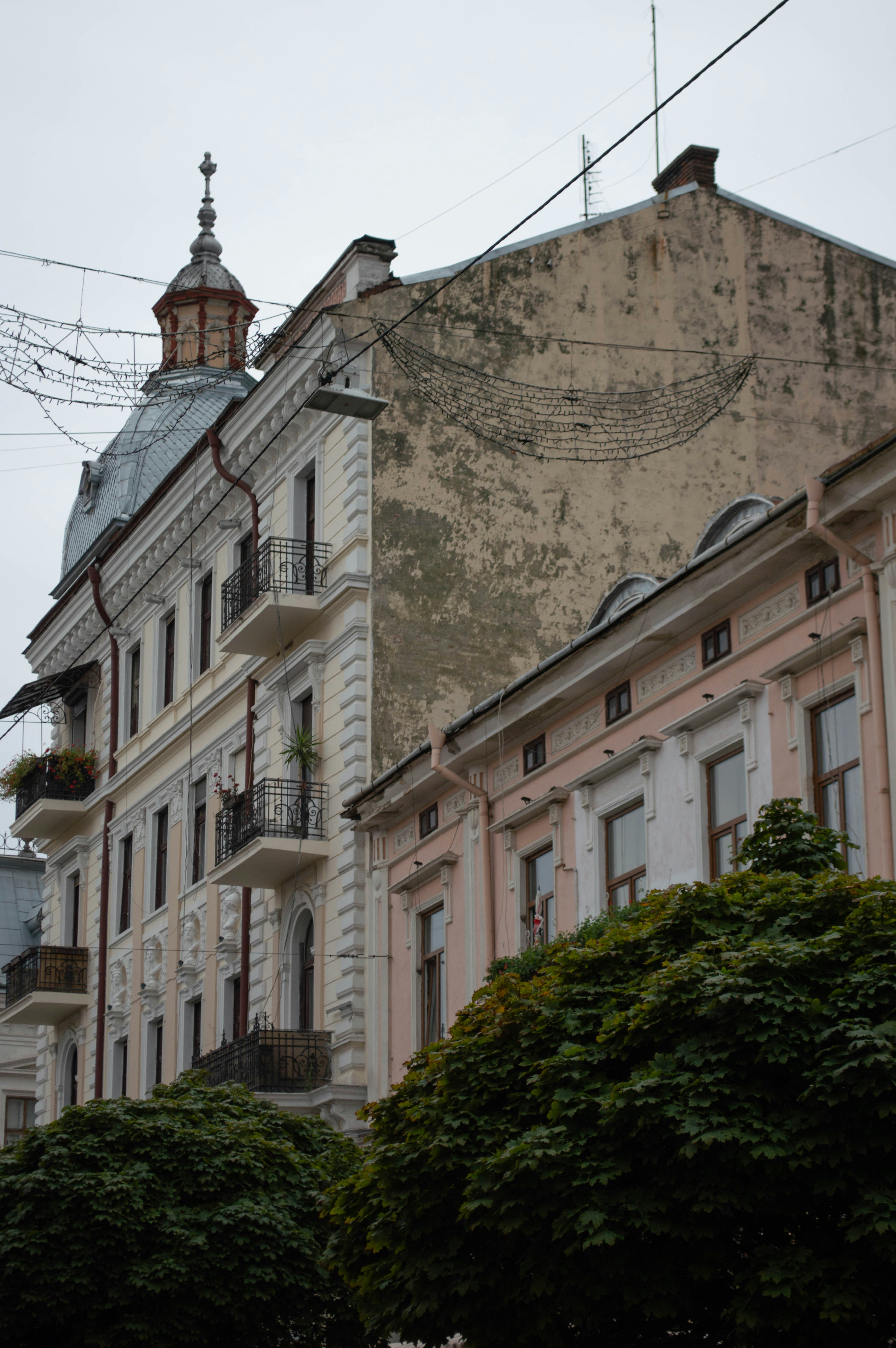 a building with a clock on the front of it