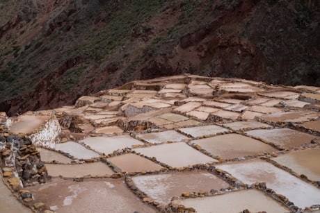 The Sacred Valley - The centuries-old terraced salt pans of Salineras de Maras