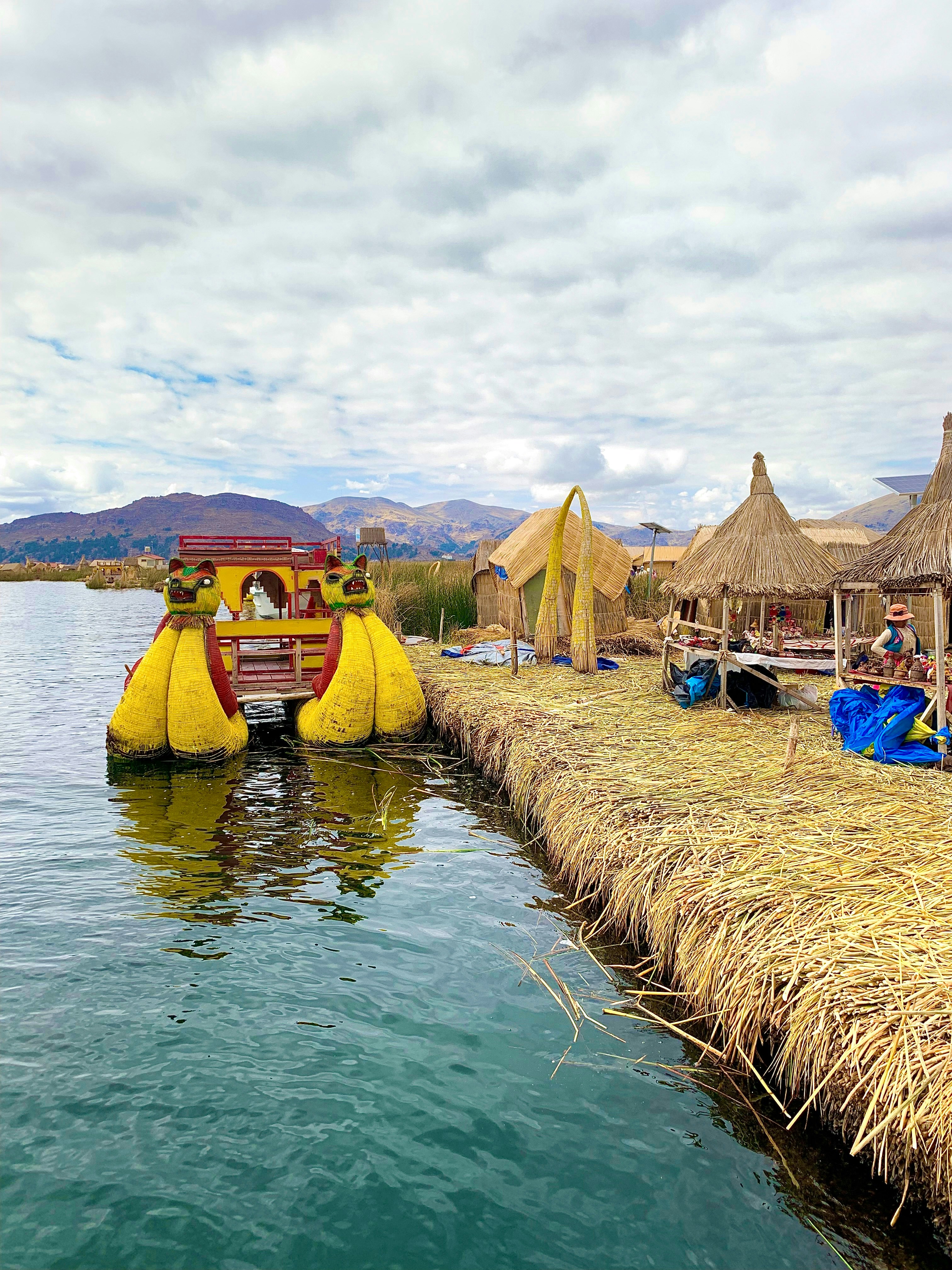 Floating village on Tonle Sap Lake Cambodia
