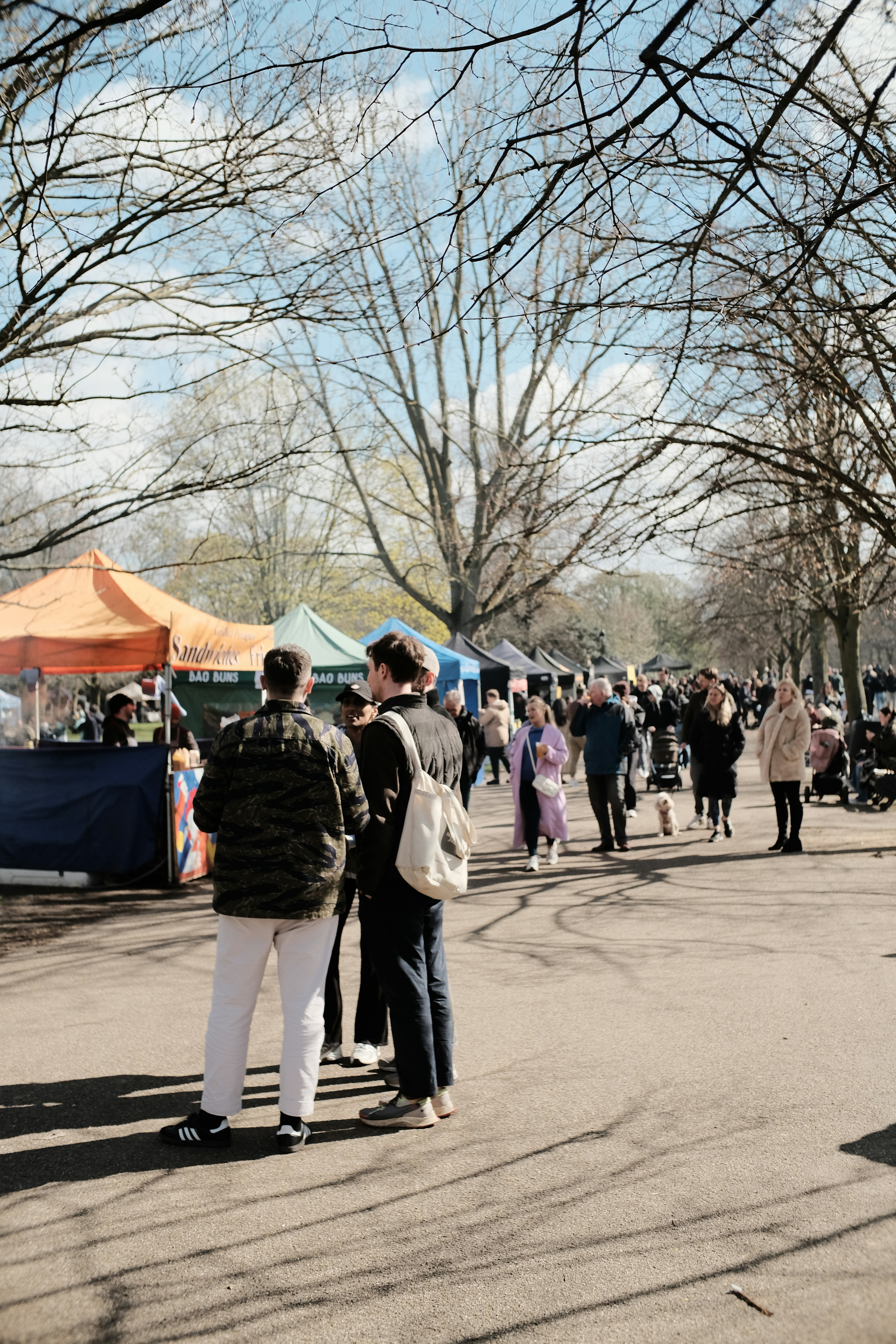 a group of people standing next to each other