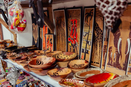a table topped with lots of plates and bowls