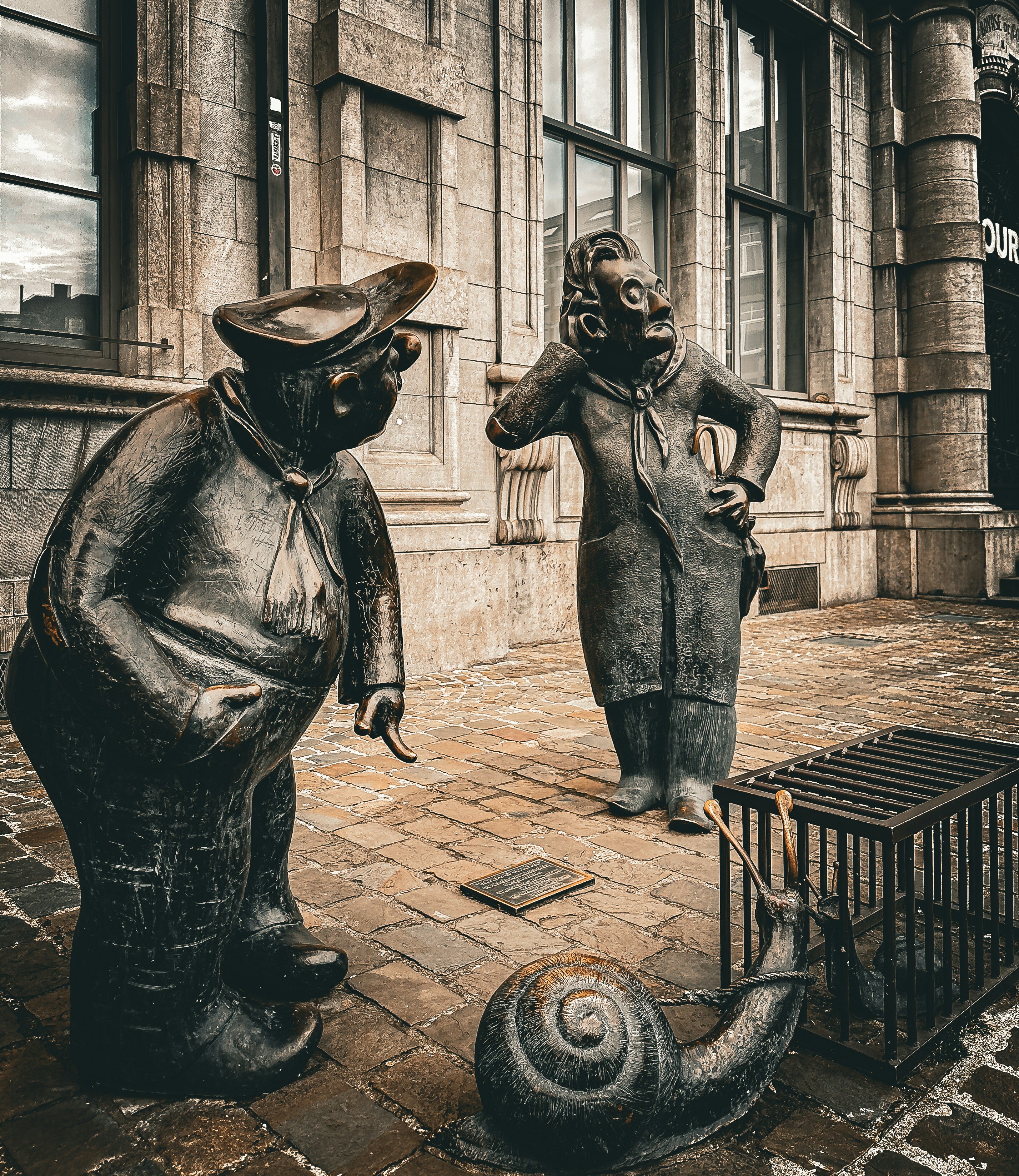 Les escargots de Djoseph et Françwès.    Namur.   Belgique.