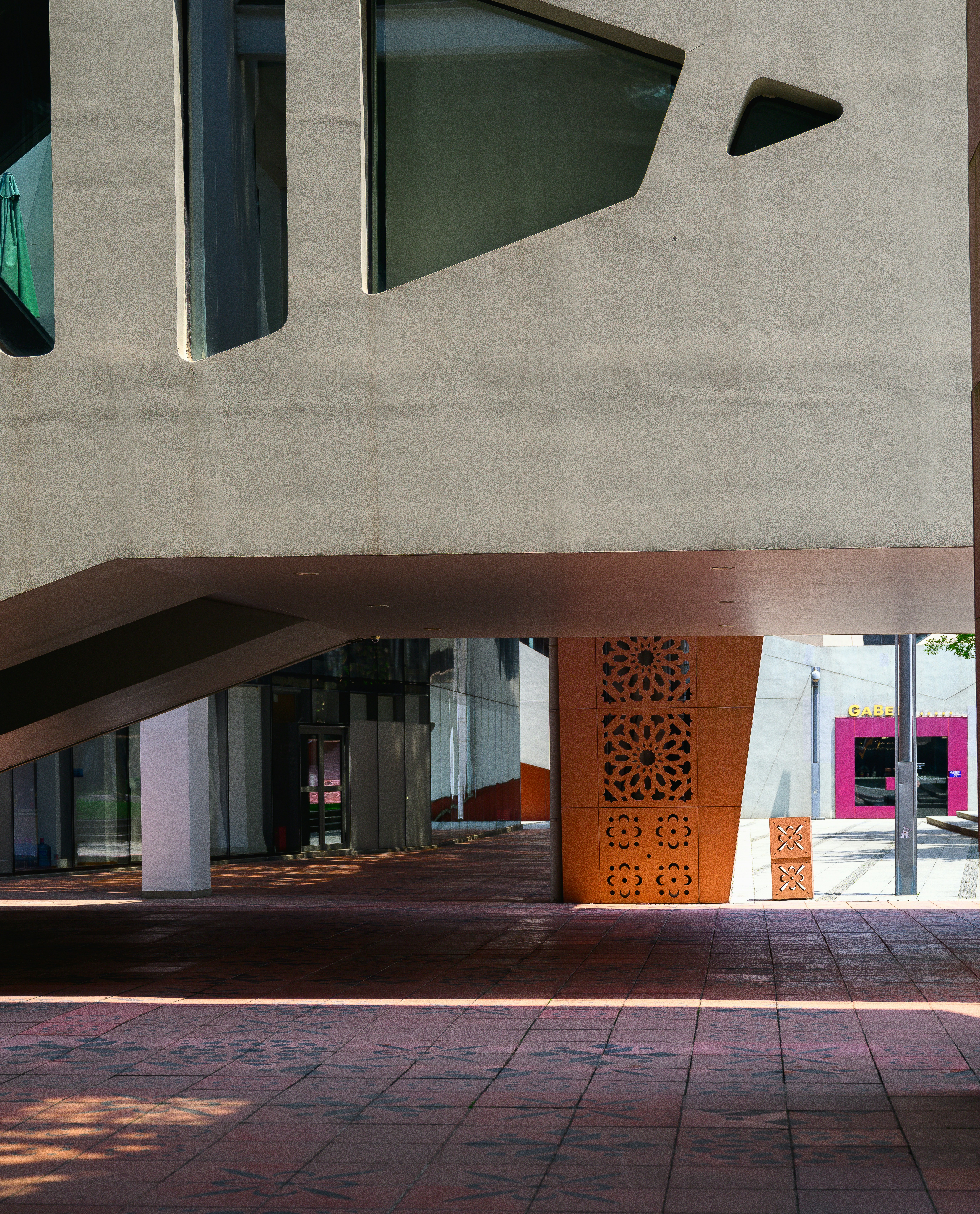 a building that has a clock on the side of it