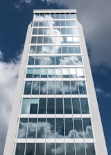 a very tall building with a lot of windows