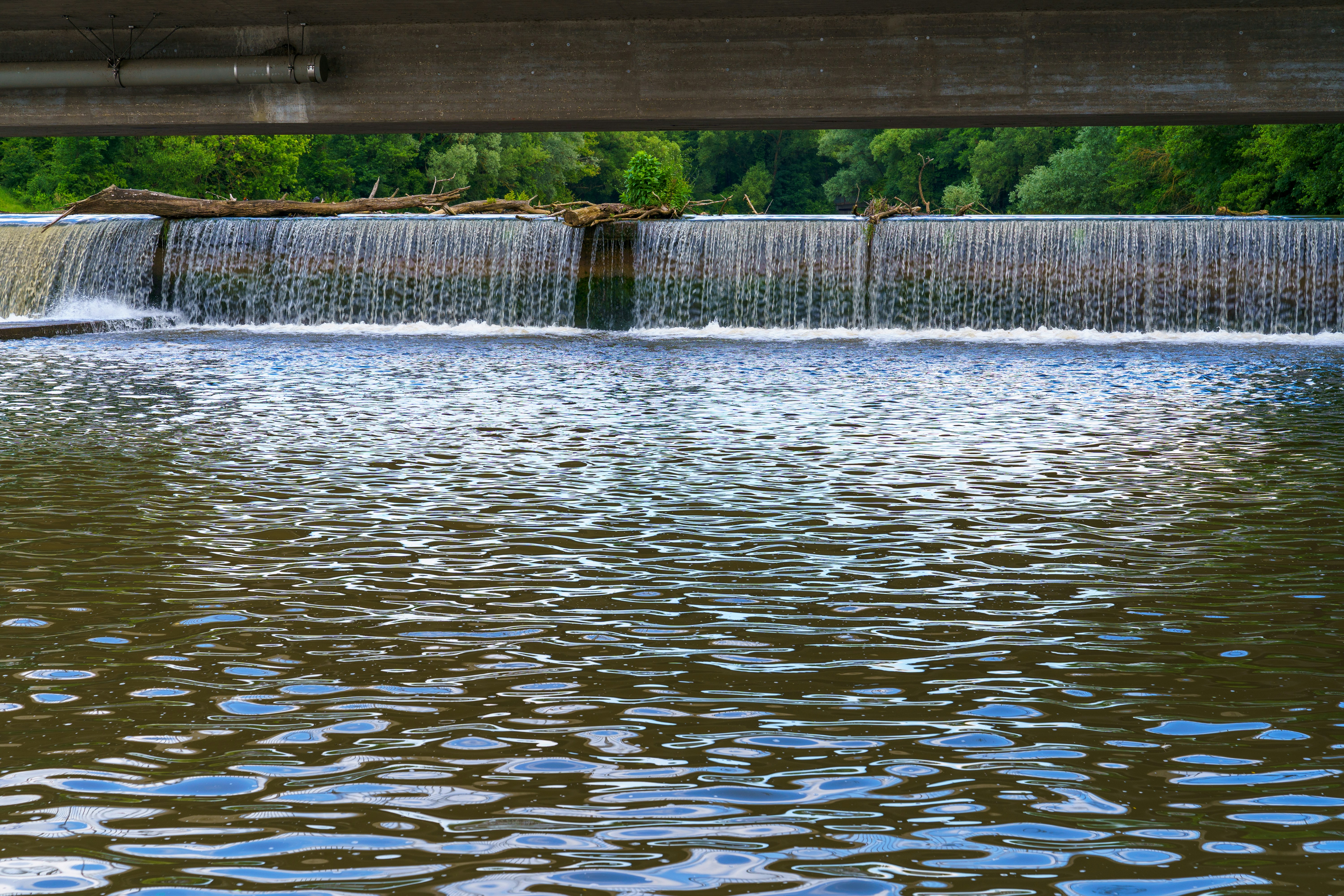 Waterfall in the park