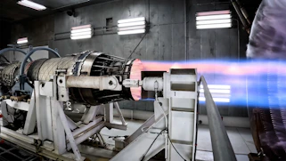 a machine that is inside of a building