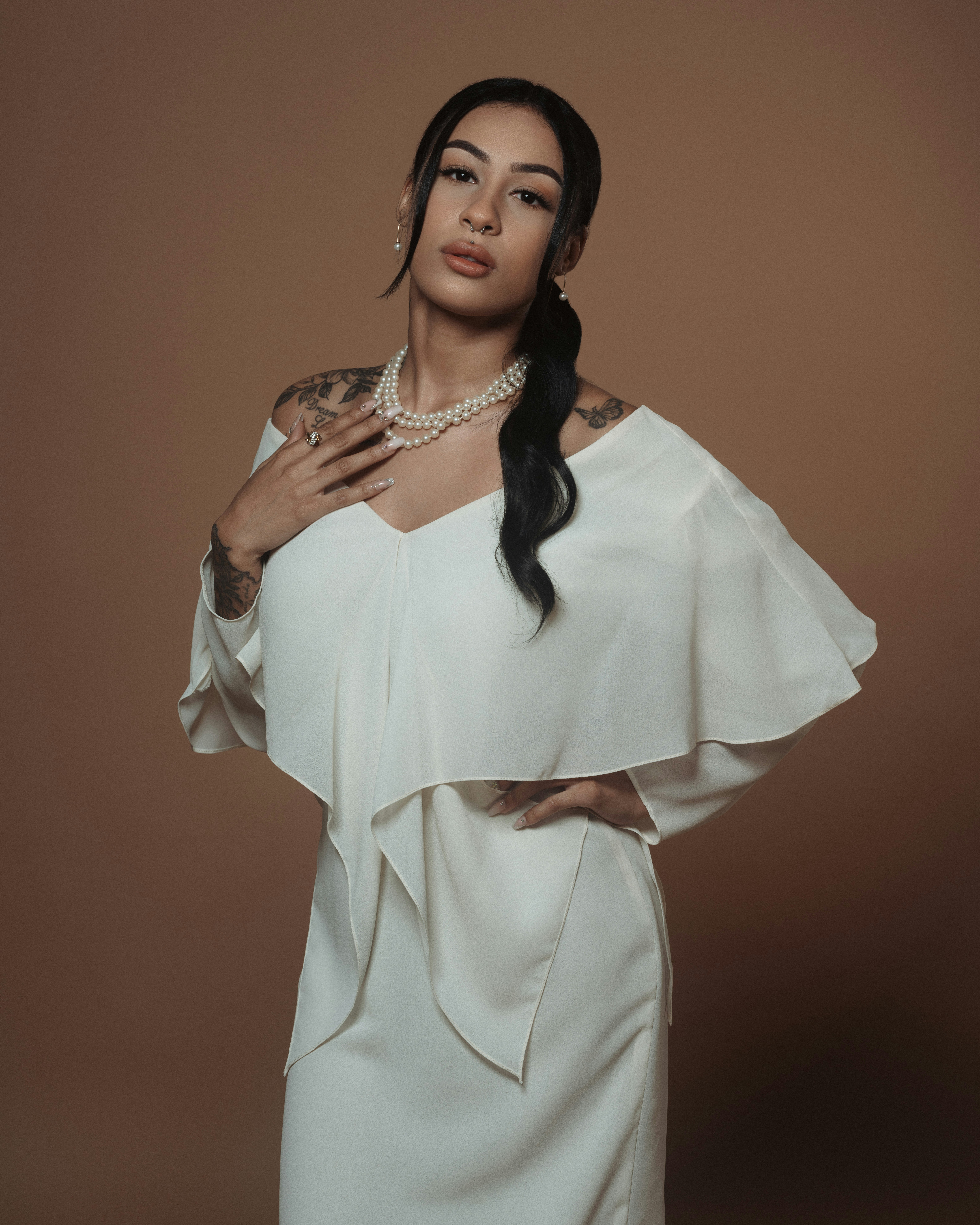 Vibrant full hair color transformation