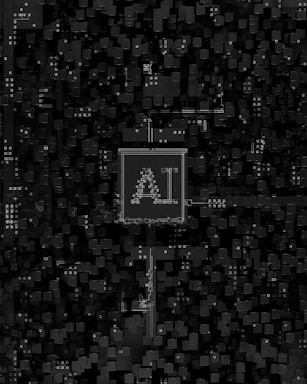 a black and white photo of a computer screen