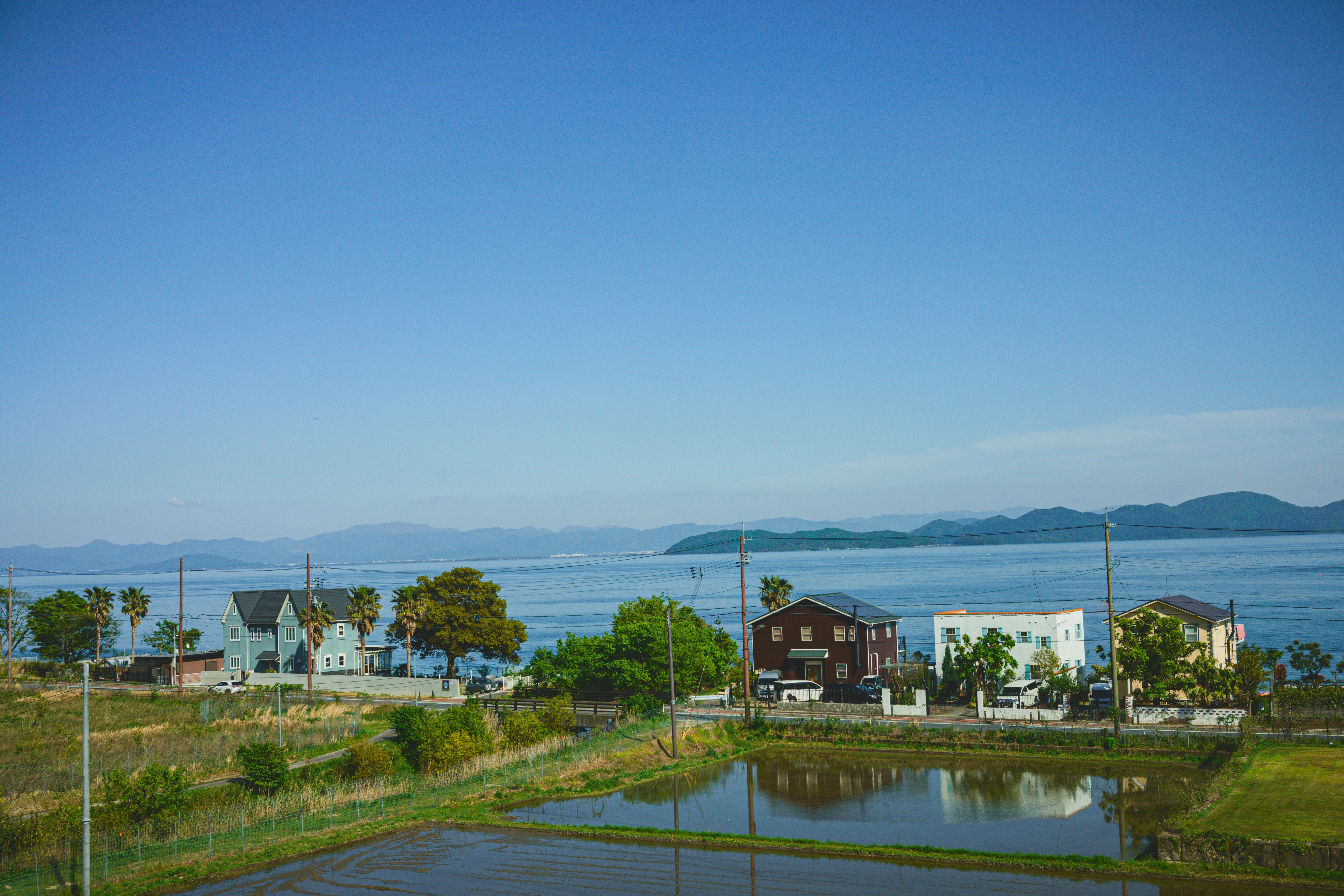 Seto Inland Sea and island landscape