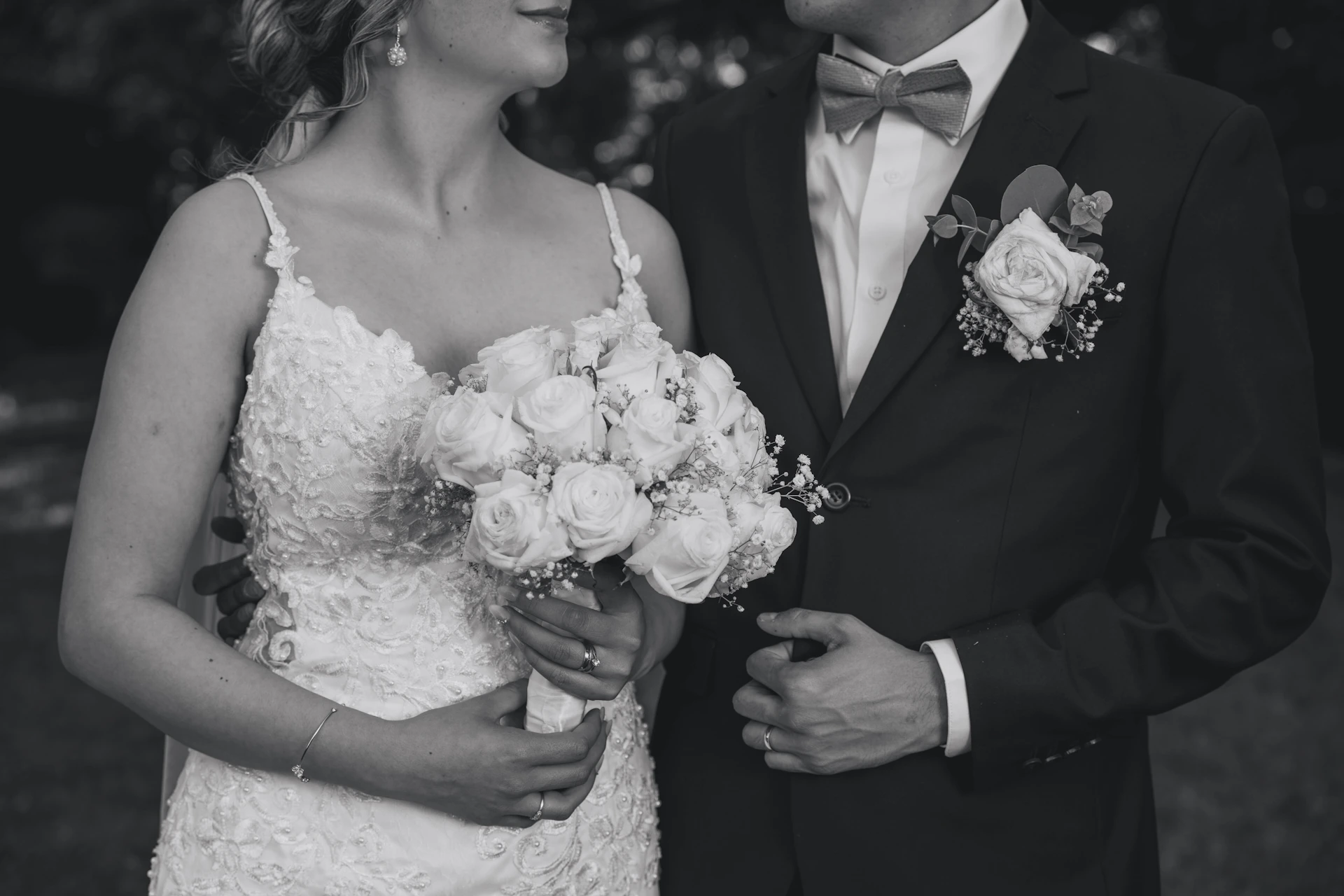 a man and a woman standing next to each other