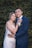 a bride and groom posing for a picture