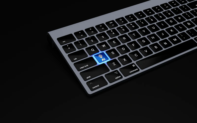 Backlit keyboard key symbolizing gated access to GPT-6 Astra's cyber capabilities