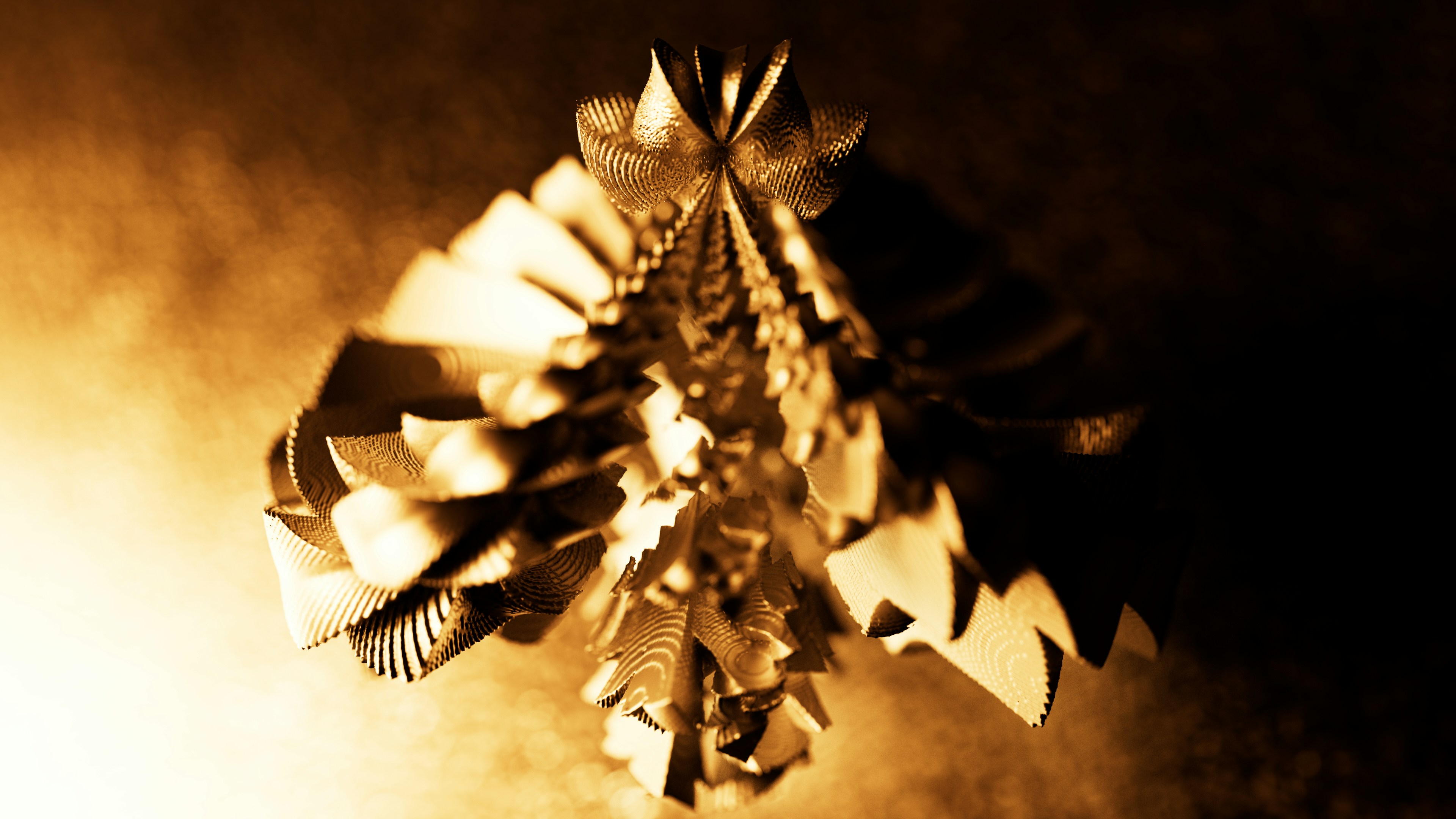 A close up of a metal object on a table photo – Free 3d wallpaper Image ...