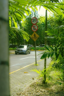 a street sign on the side of the road