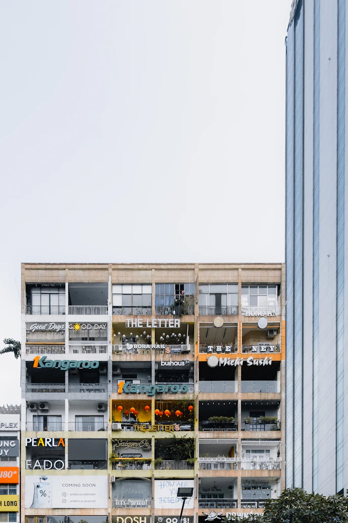 A lively street café culture in Saigon