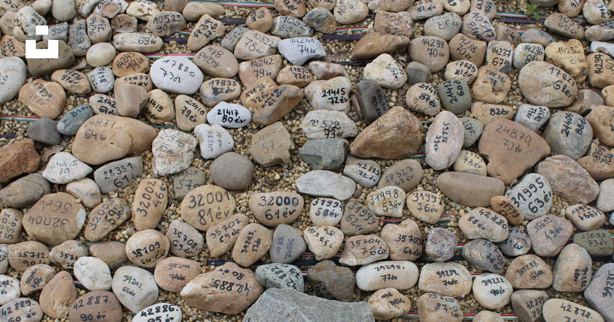 A bunch of rocks with writing on them photo – Free Hungary Image on ...