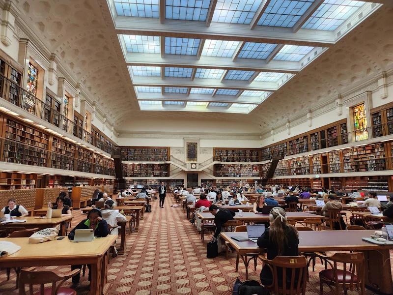 University library interior