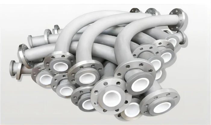 Flanged pipe fittings