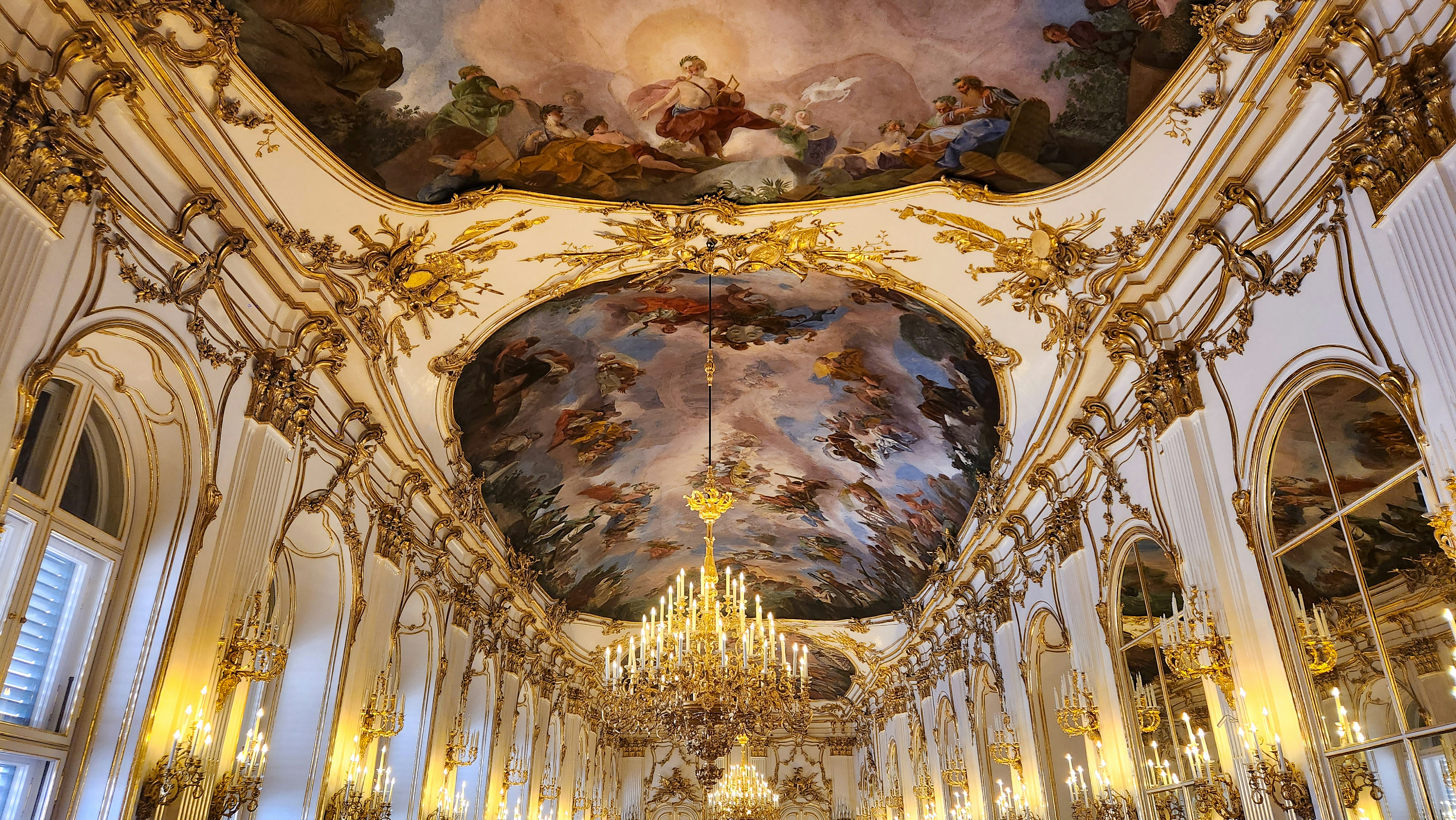 Luxury gallery interior