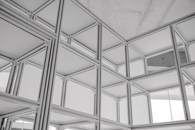 a room filled with lots of mirrors on the wall