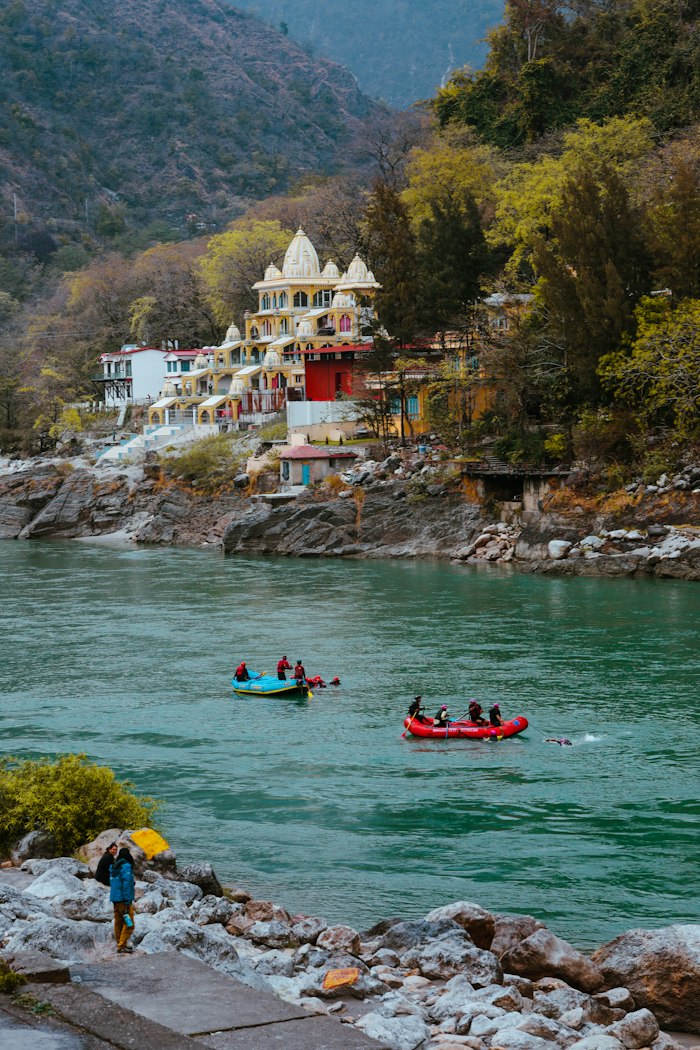 Rafting on the Ganga at Rishikesh