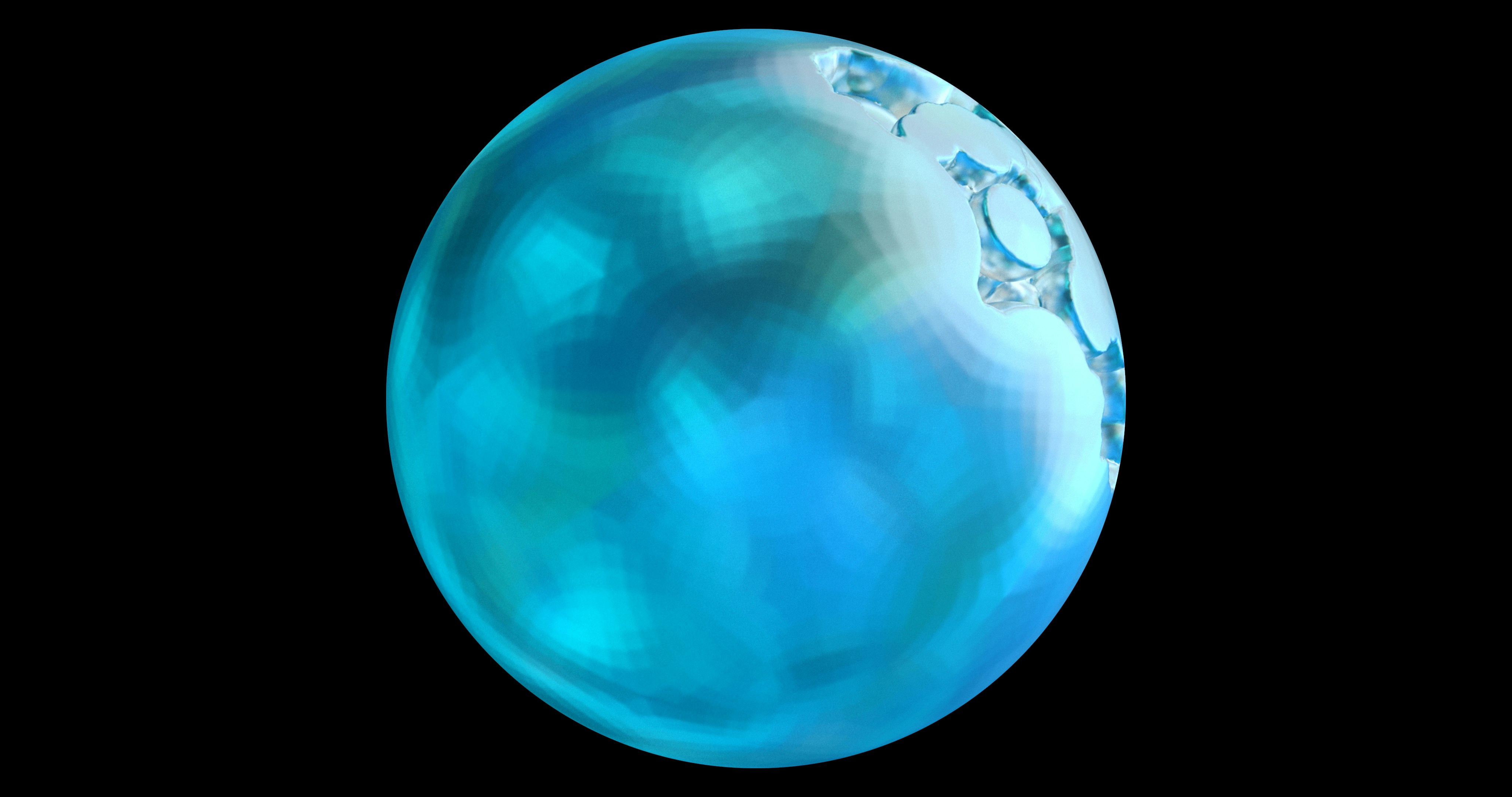 Mercury sphere detail