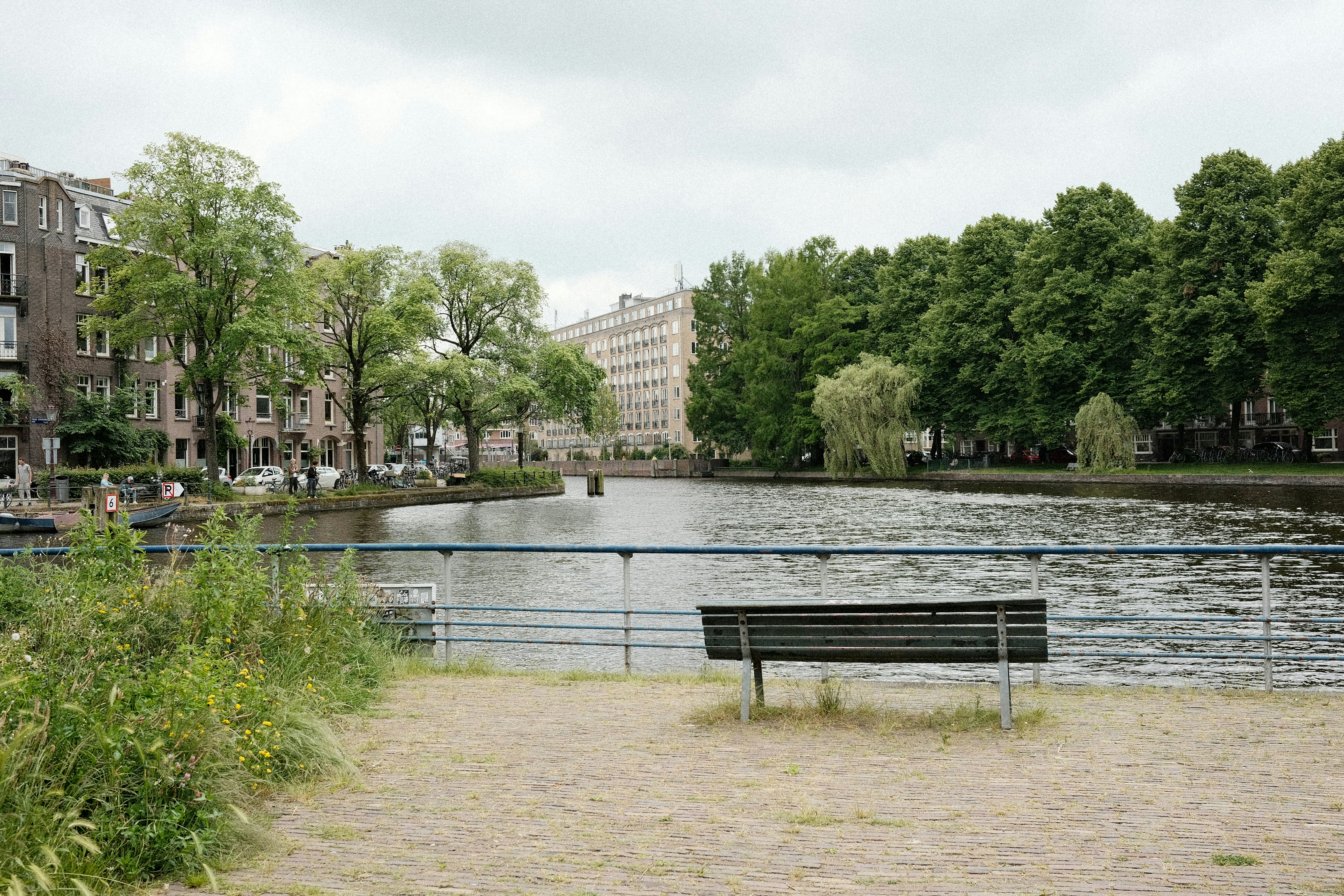 Community event in a public park in Stockholm