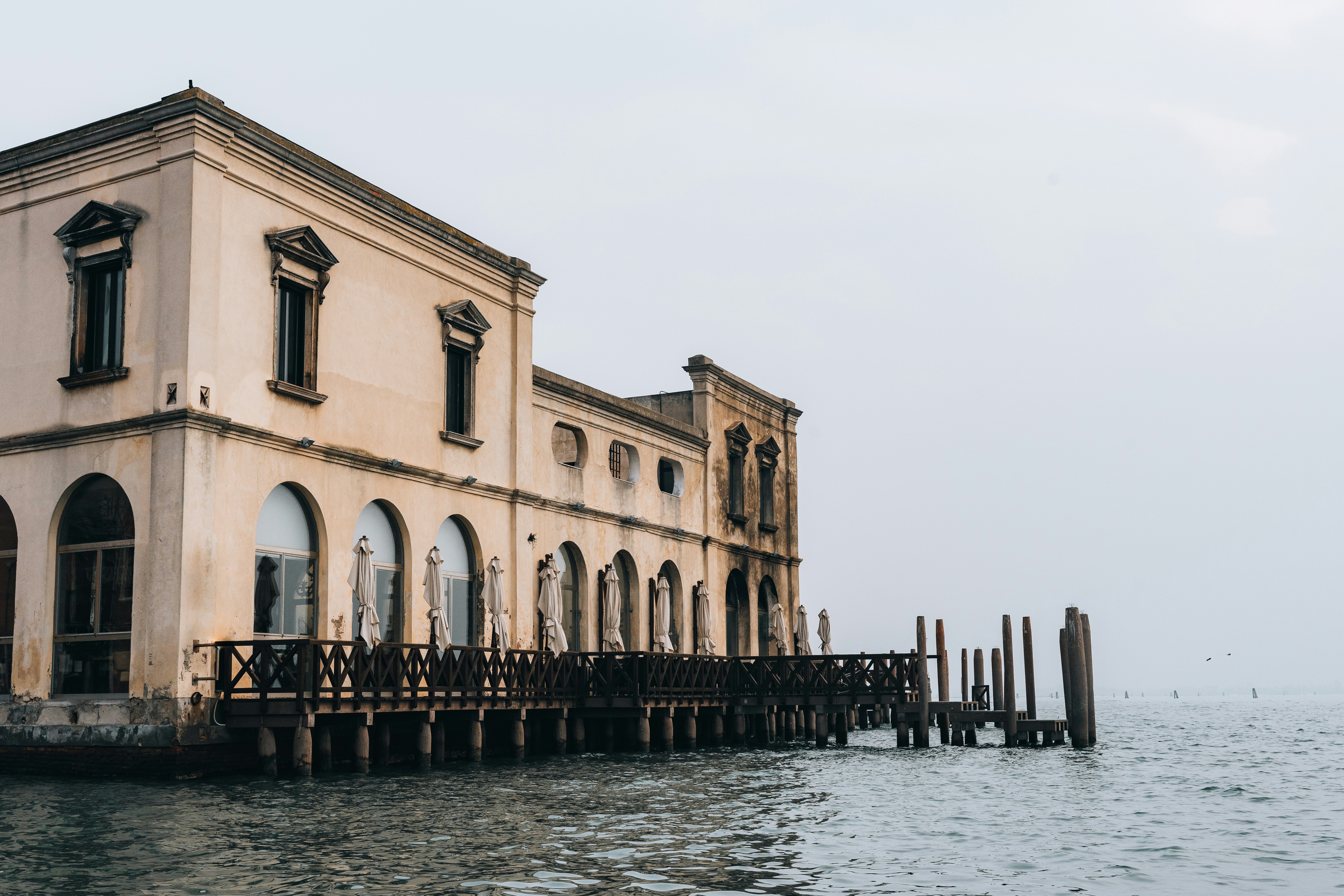 Seaside building in Murano