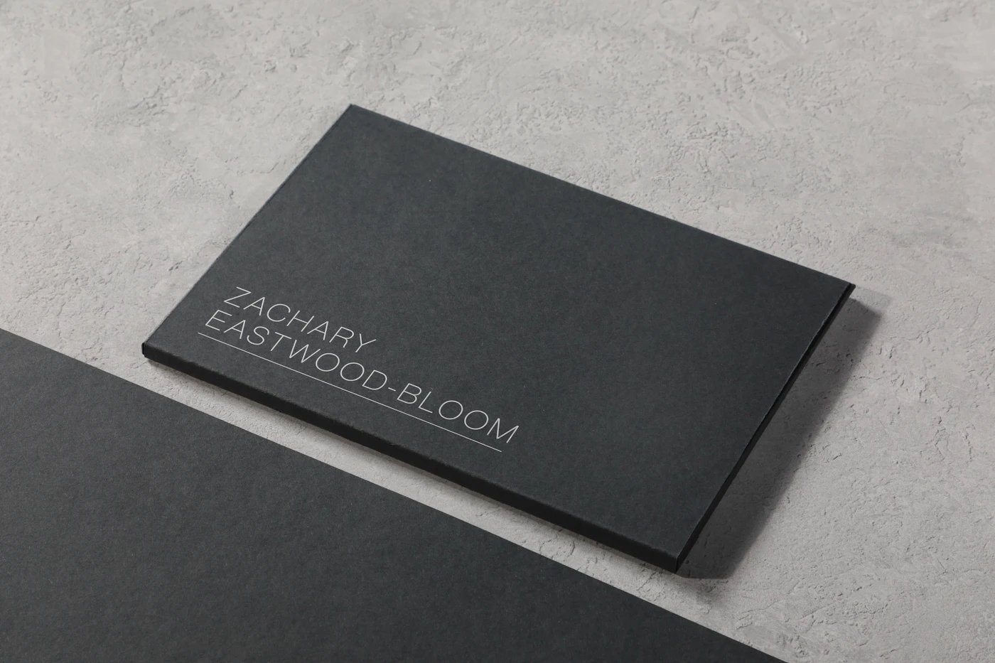Business cards — detail or install shot