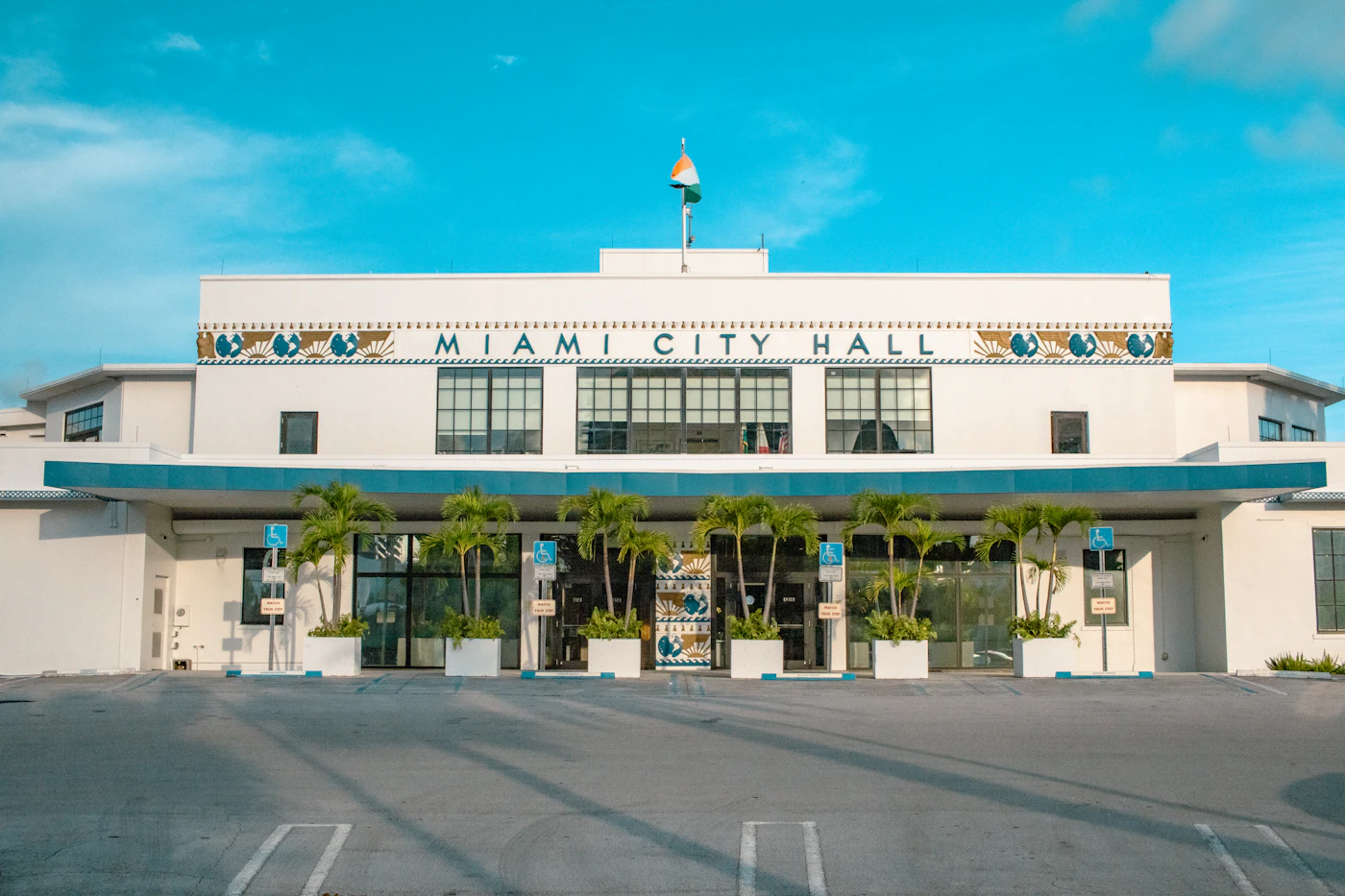 Miami City Hall at Dinner Key in Coconut Grove, built in 1934 as a Pan Am seaplane terminal.