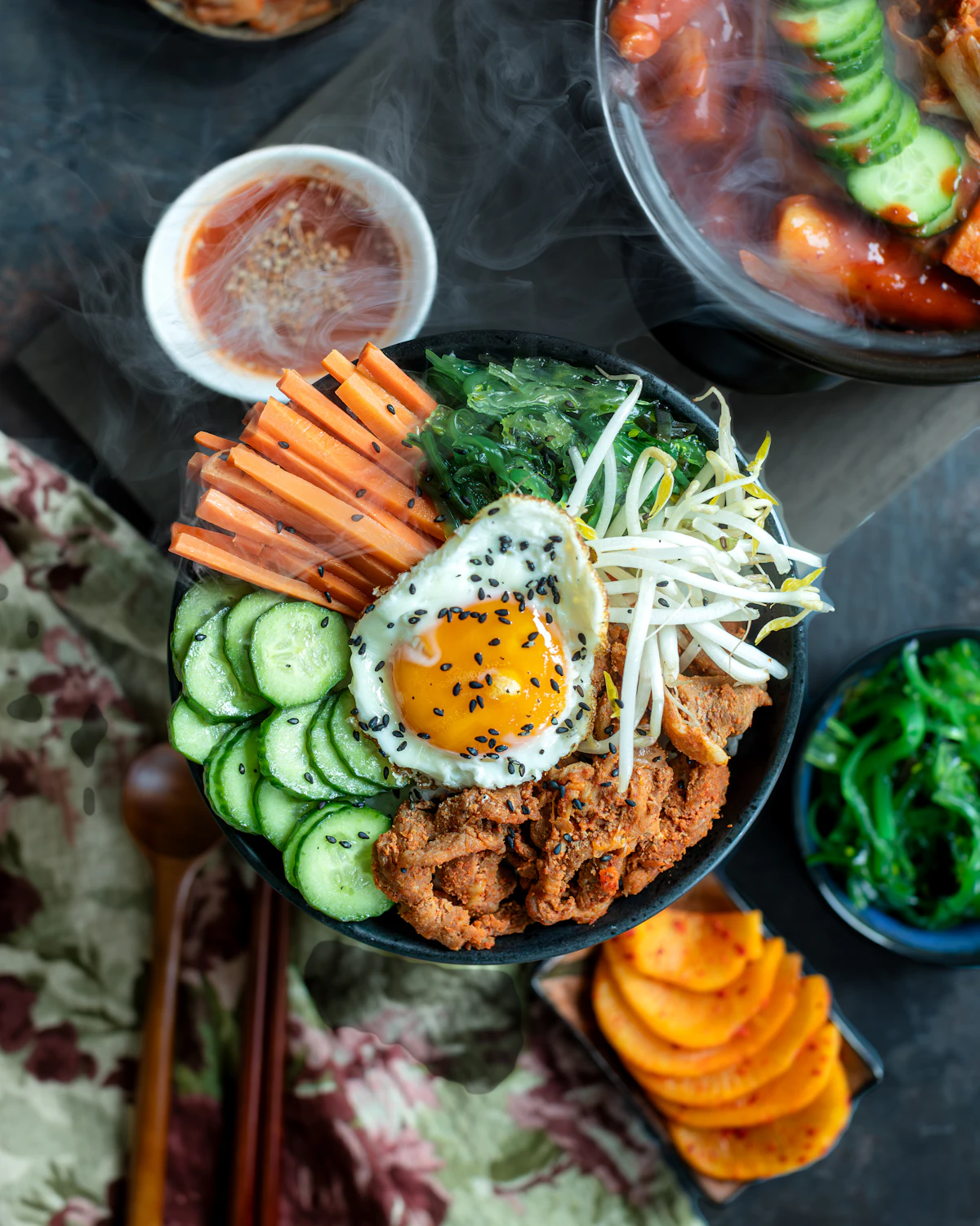 Bibimbap với gochujang
