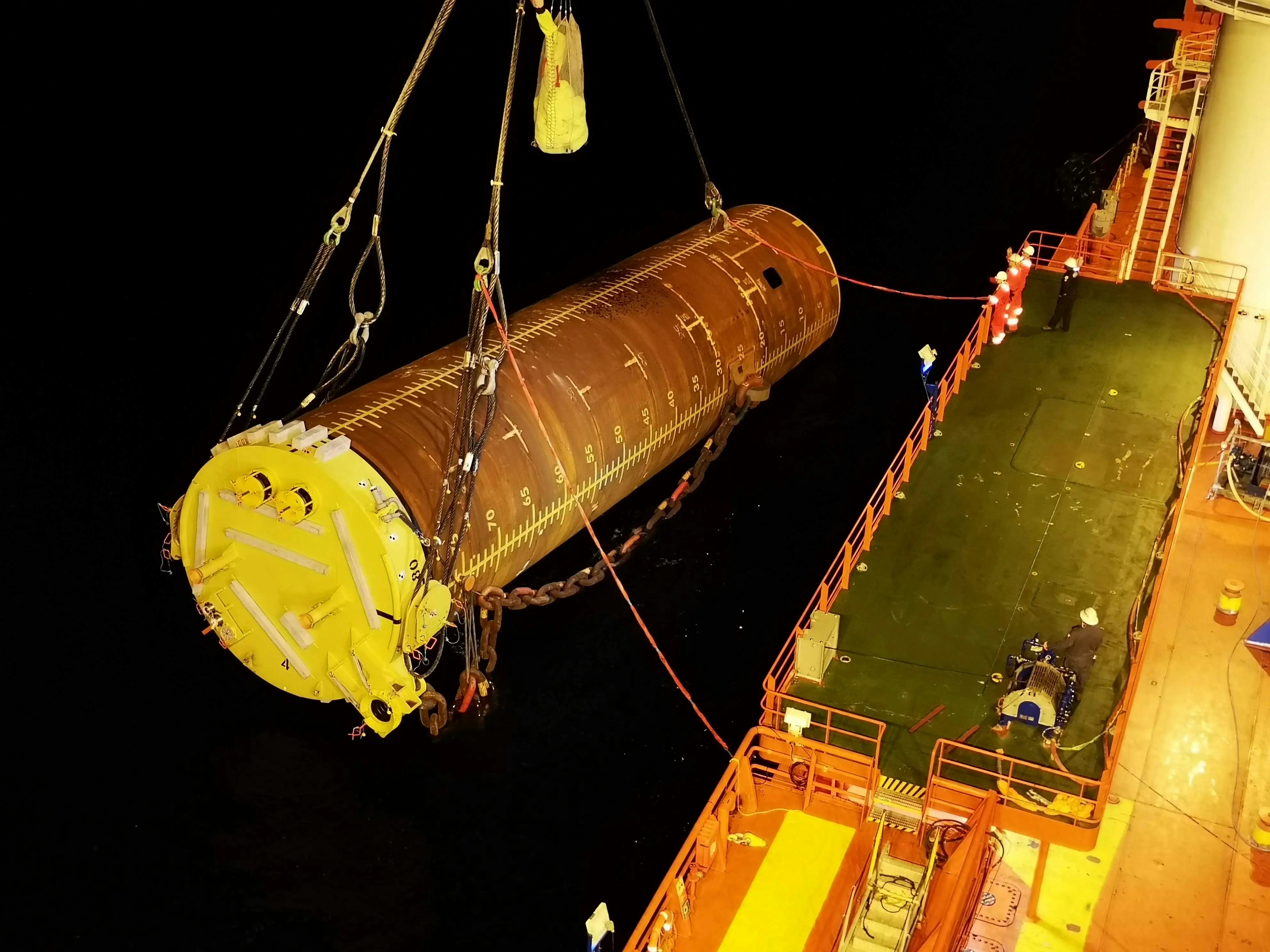 An image of a space station with a telescope attached to it