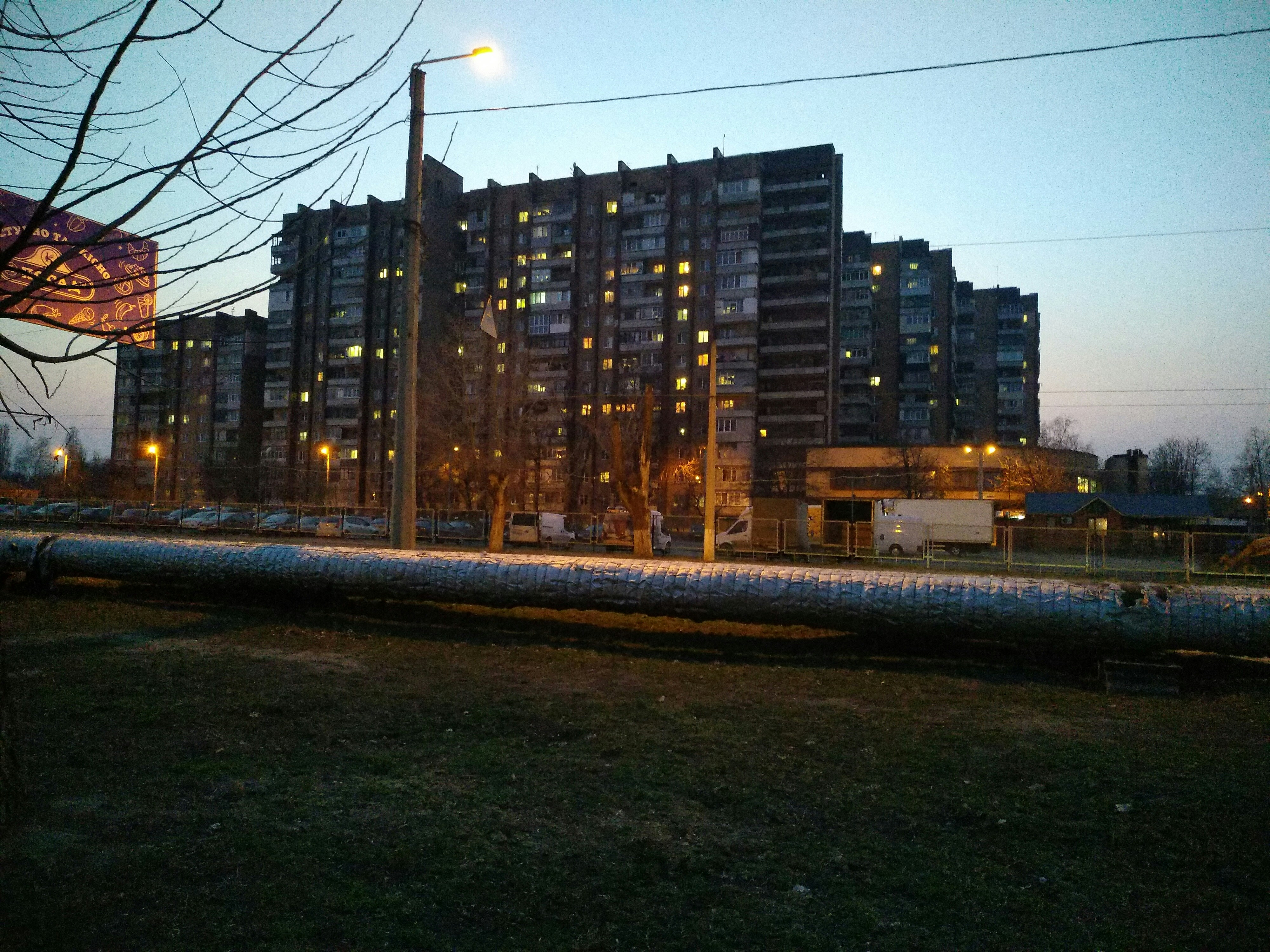 beautiful apartment building exterior with a dog-friendly park nearby - apartments for large dogs