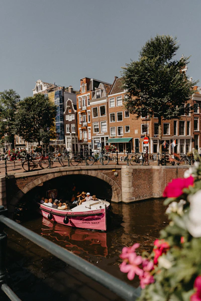 visite scolaire organisée á Amsterdam