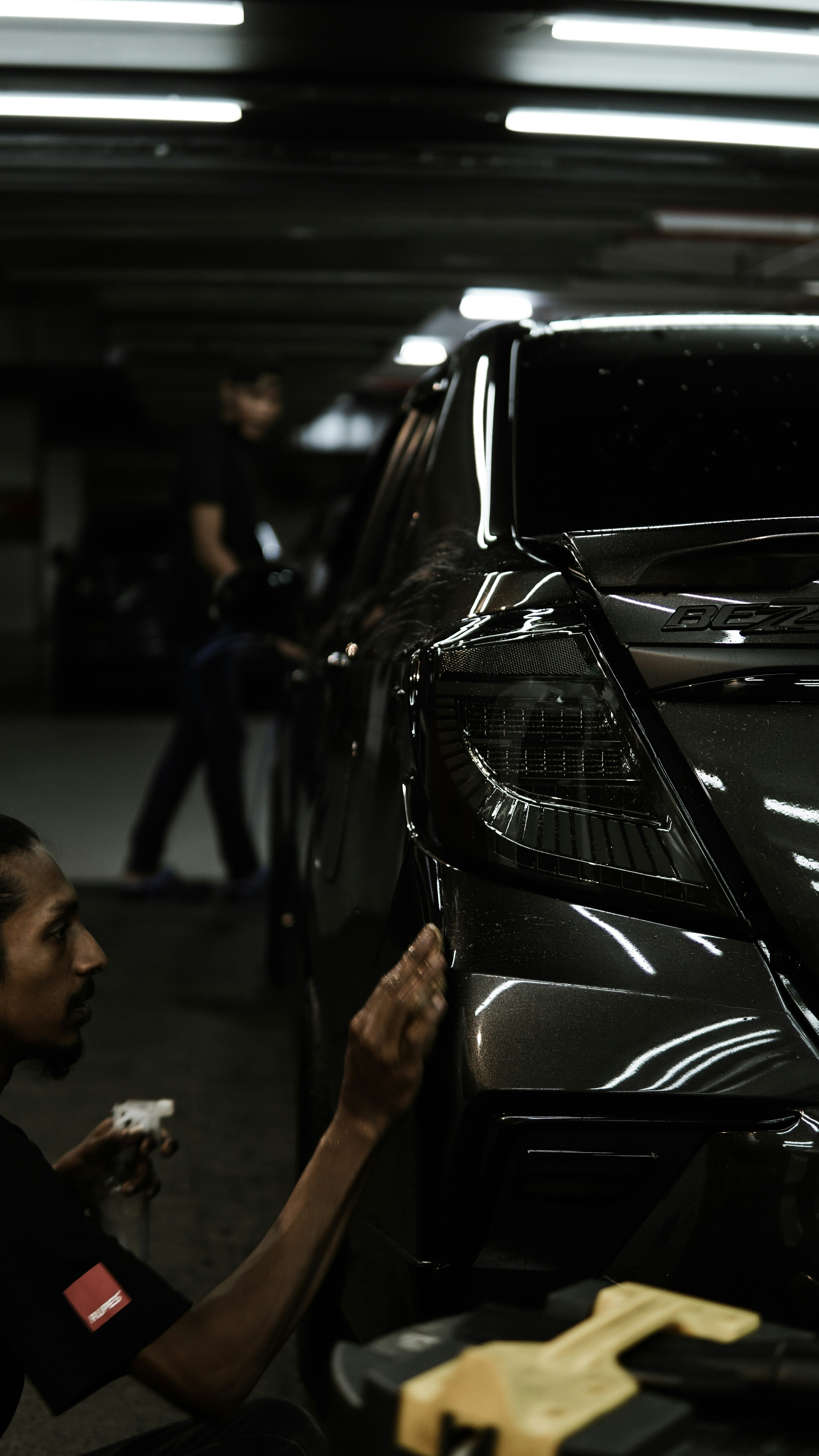 car tinting process
