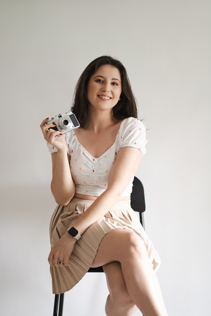 Créatrice de contenu beauté