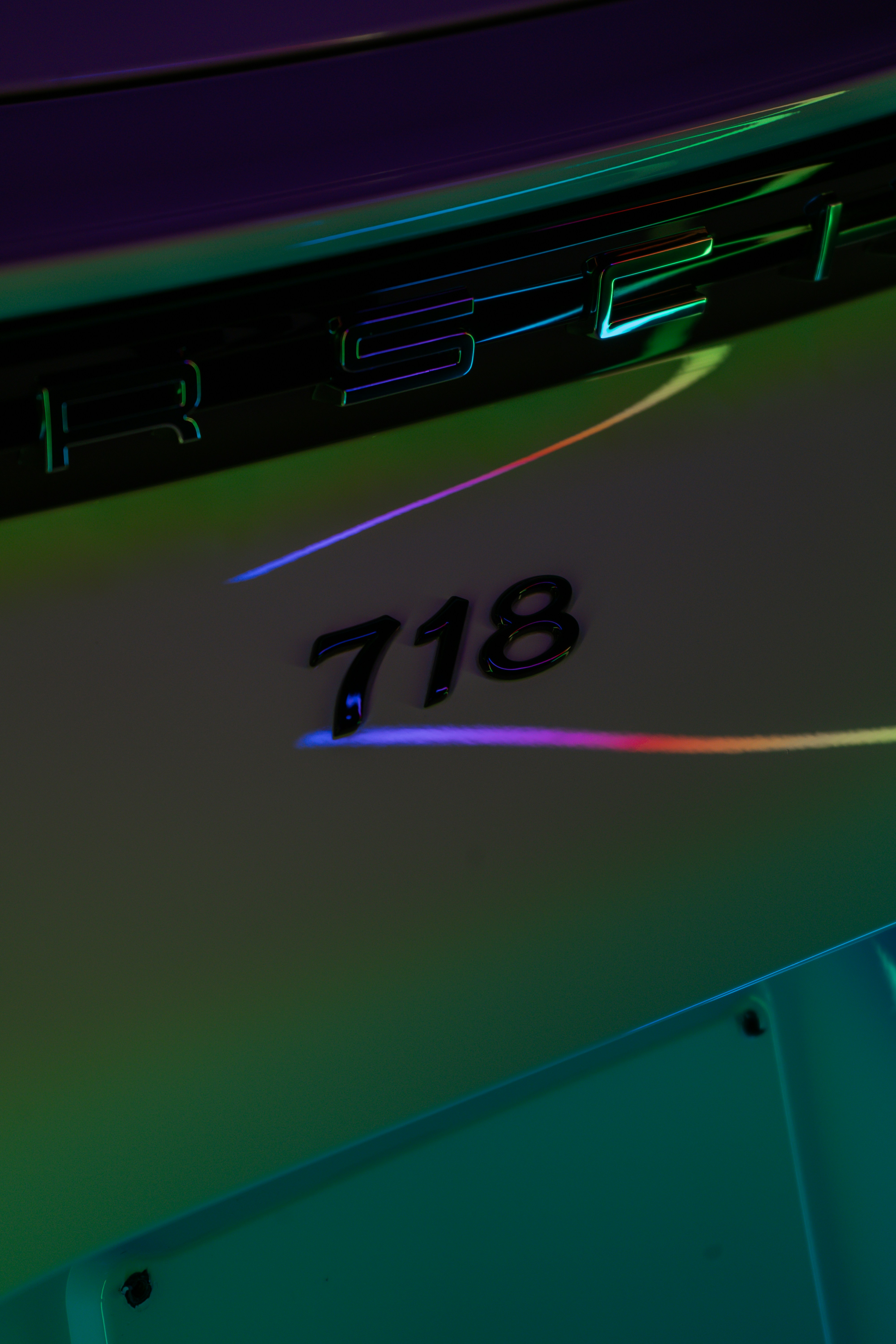 A close up of the emblem on a car