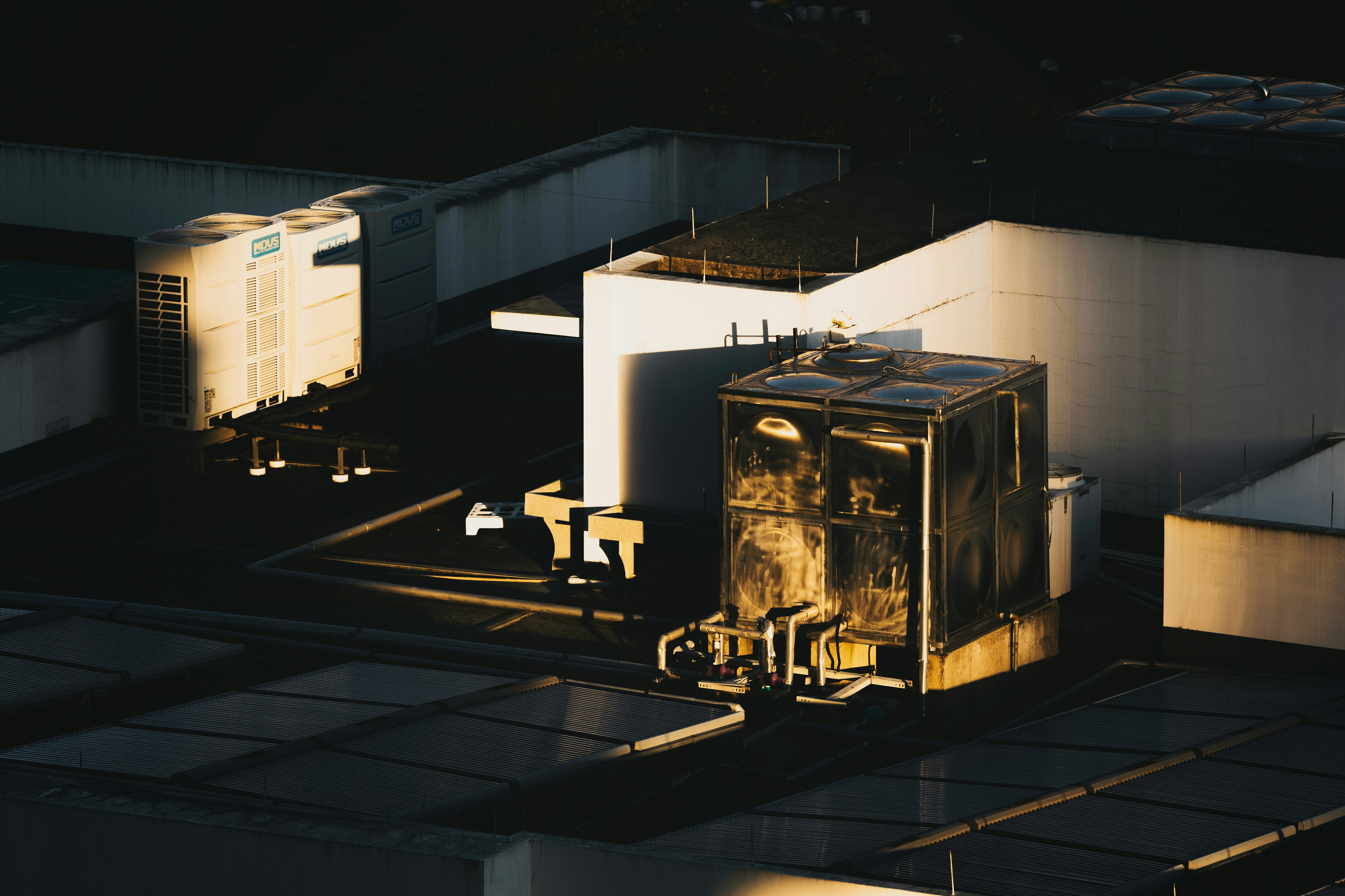 Maintaining industrial cooling and HVAC systems