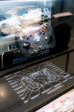 A close up of a video game controller