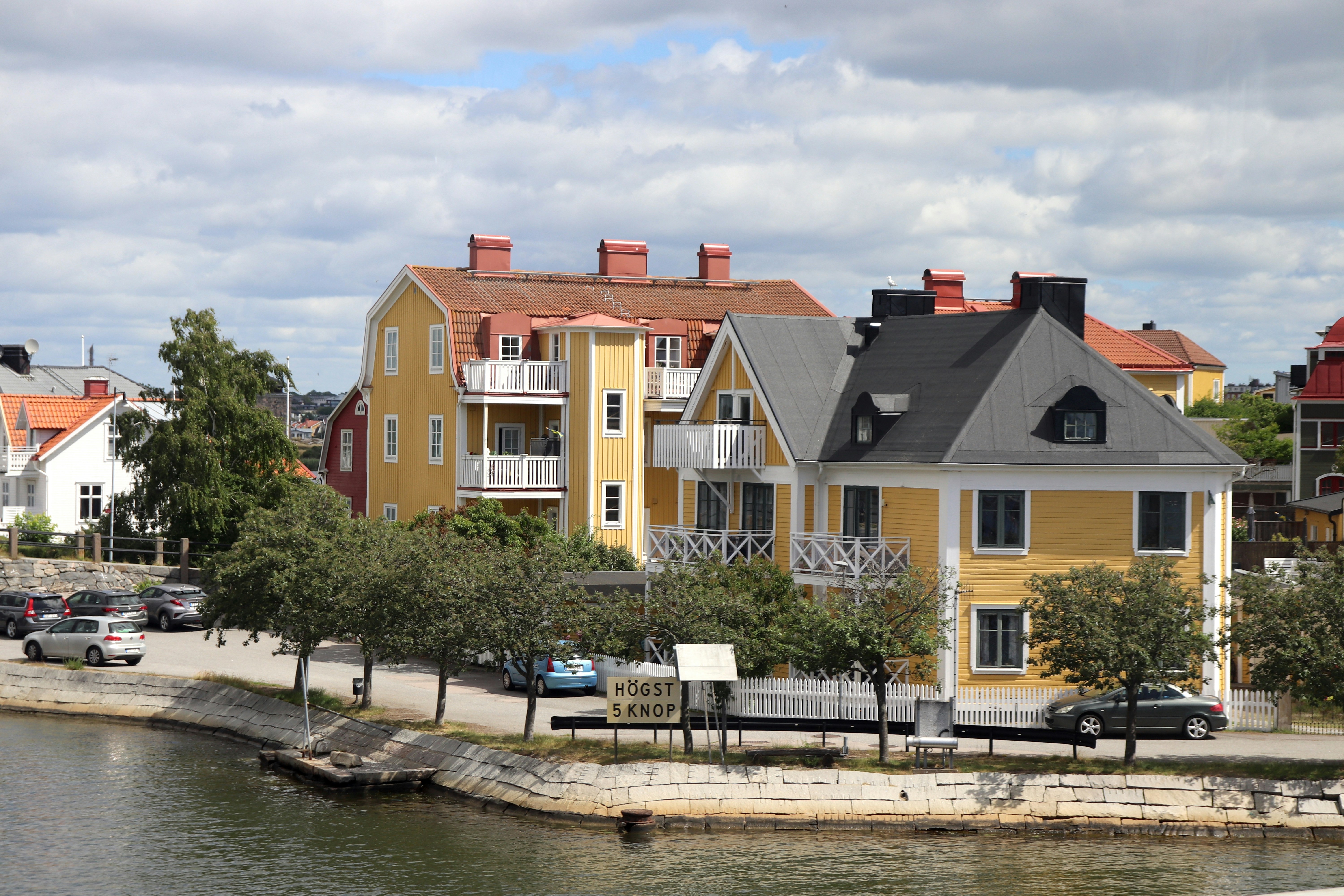 Scenic view of Göteborgs southern archipelago