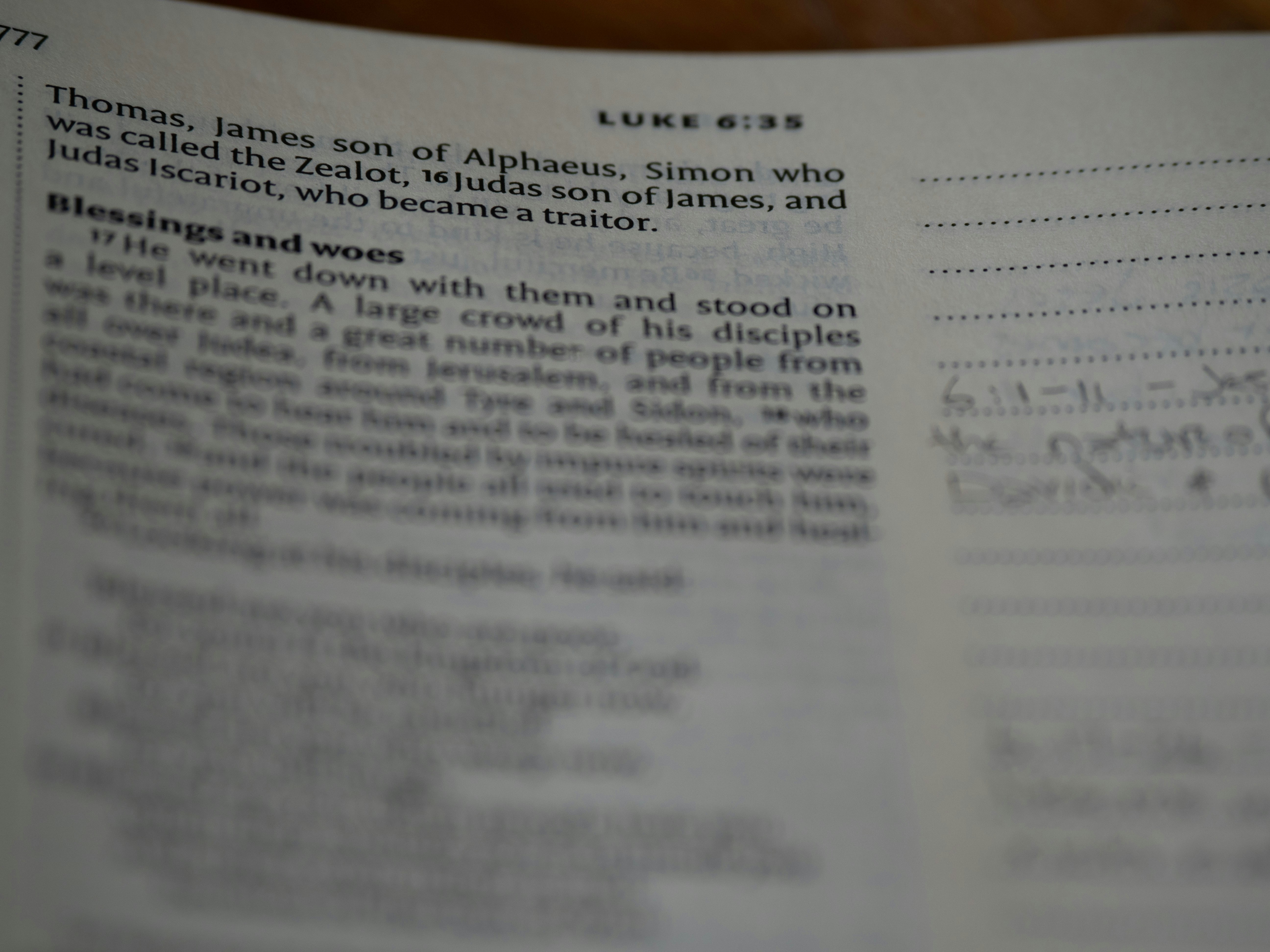 A close up of a book on a table