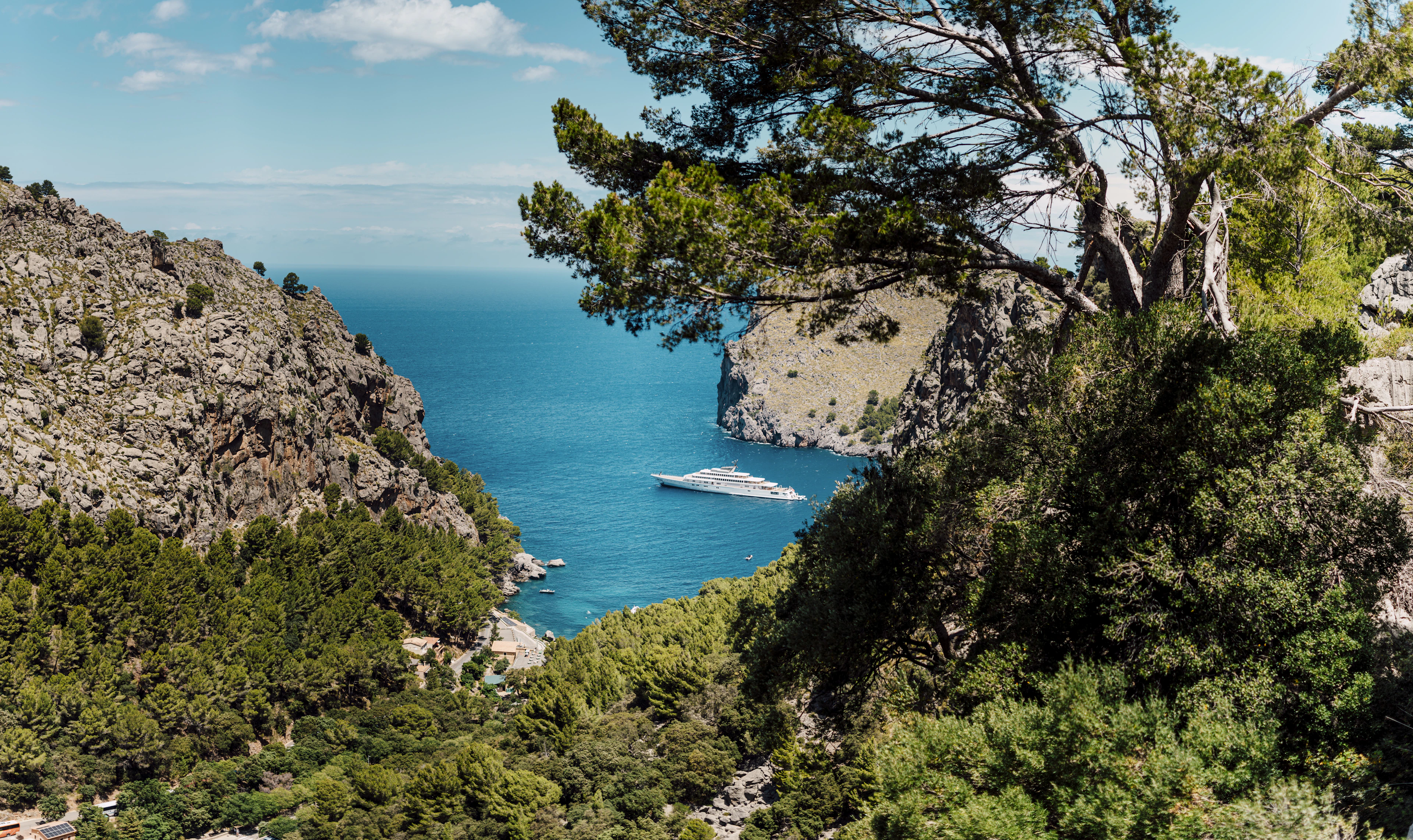 The coast at Sa Calobra in northern Mallorca
