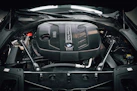 The engine of a car is shown in this image