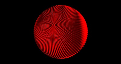 A red traffic light on a black background